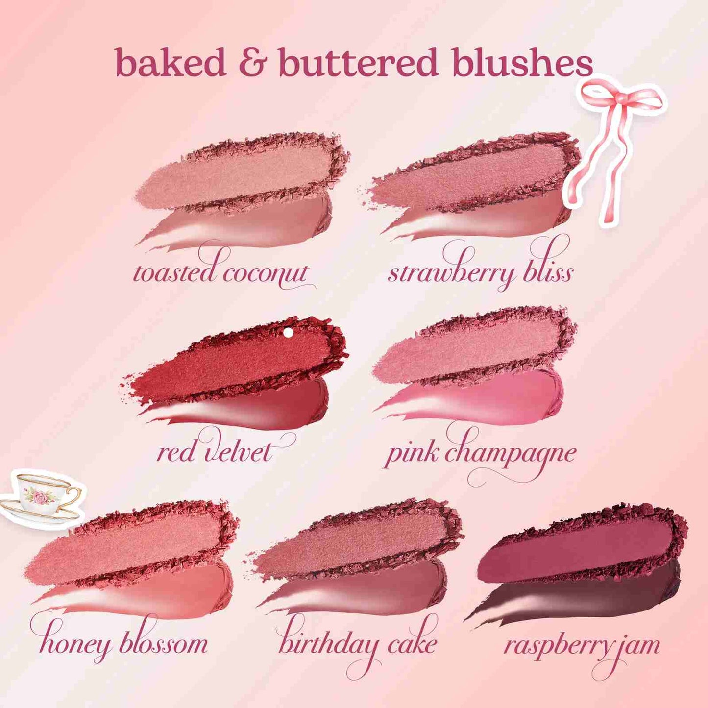 2-in-1 Radiant Cream & Powder Blush Duo with Dual-Ended Brush