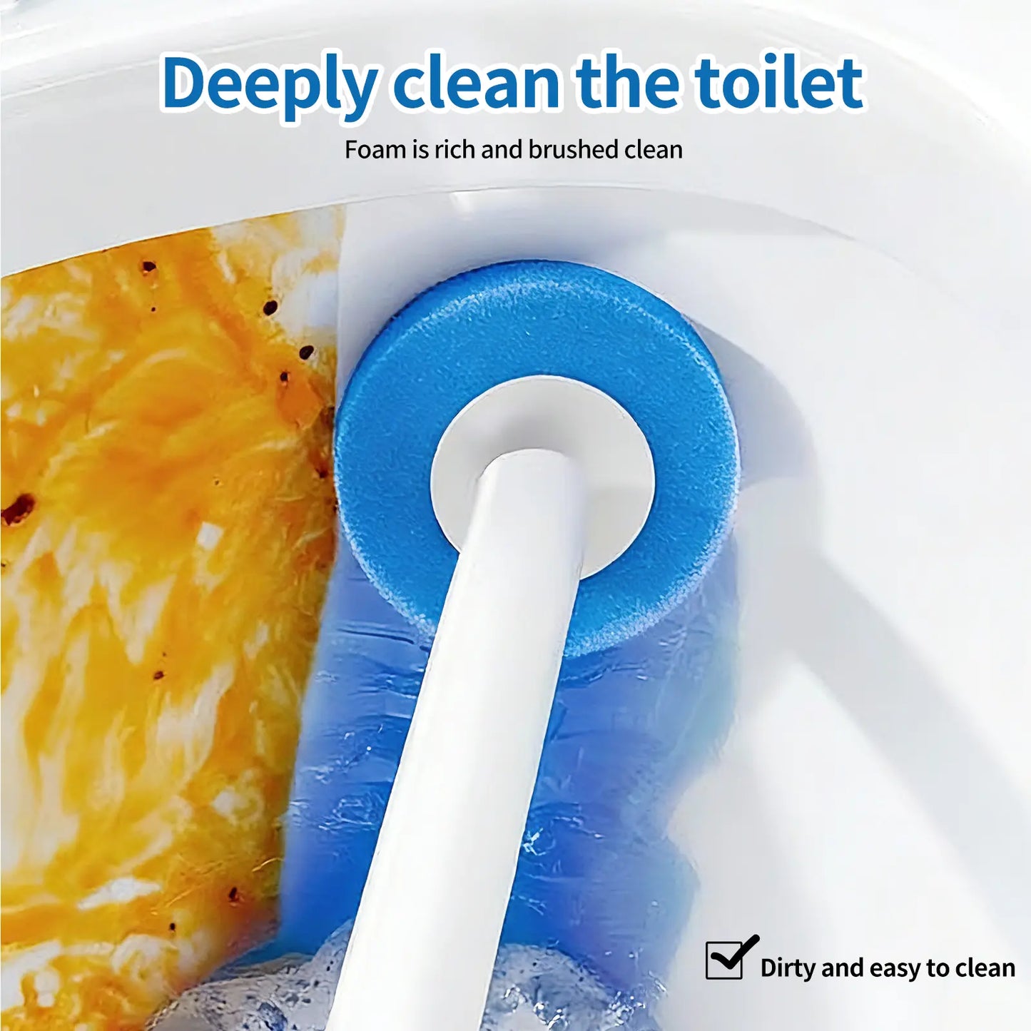 Reusable Toilet Wand with Eco-Friendly Dissolvable Refills
