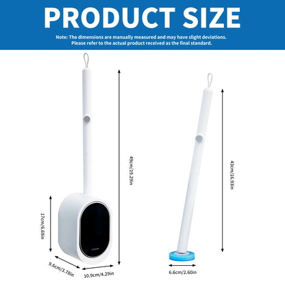 Reusable Toilet Wand with Eco-Friendly Dissolvable Refills