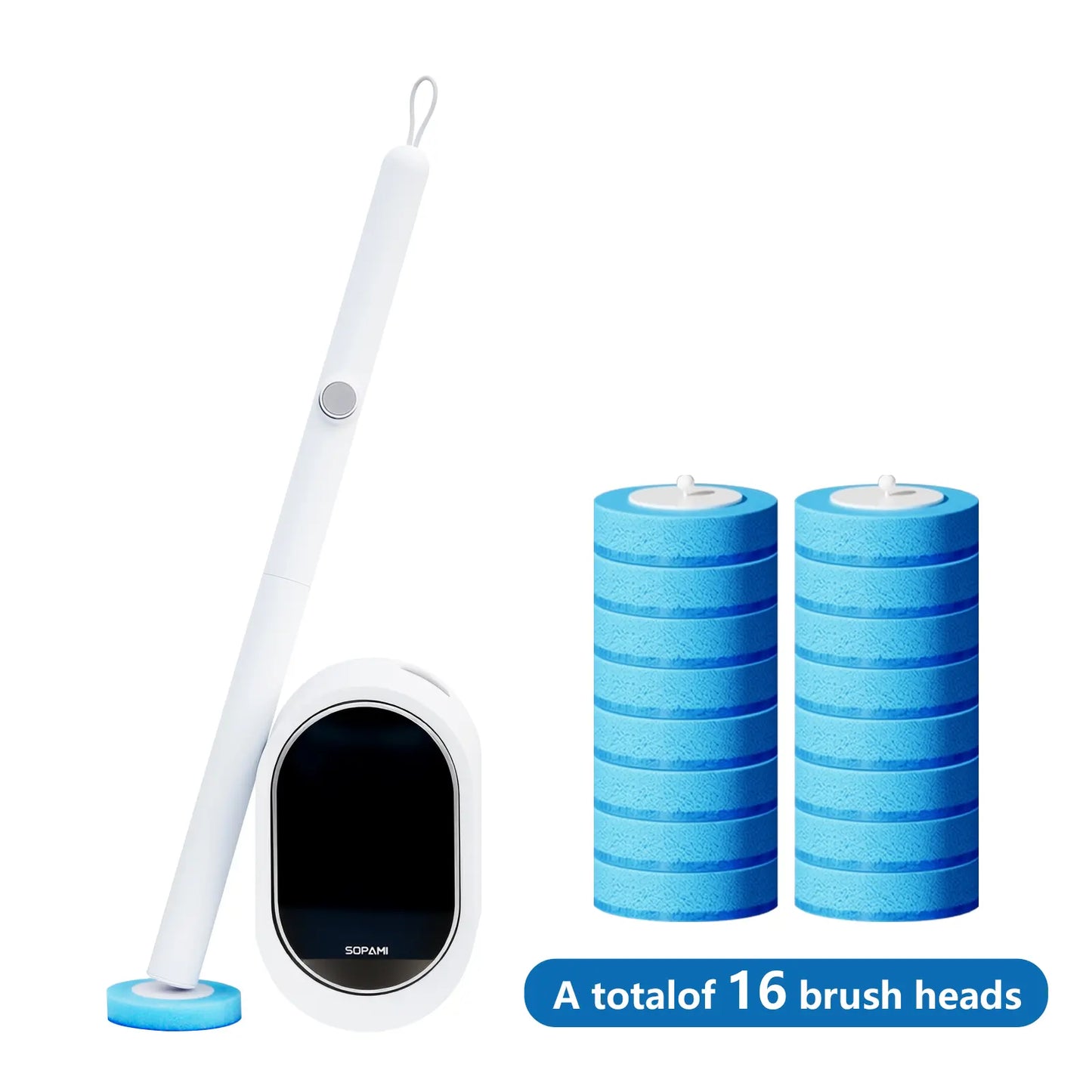 Reusable Toilet Wand with Eco-Friendly Dissolvable Refills