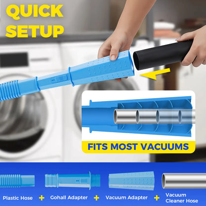 Universal Dryer Vent Vacuum Attachment