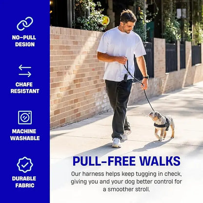 The Indestructible Chew-Proof & No-Pull Dog Harness