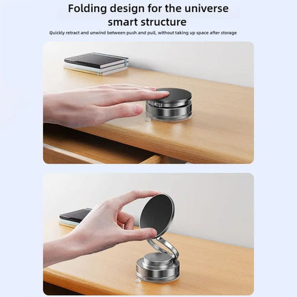 Ultra-Slim Magnetic Phone Stand with Invisible Car Mount