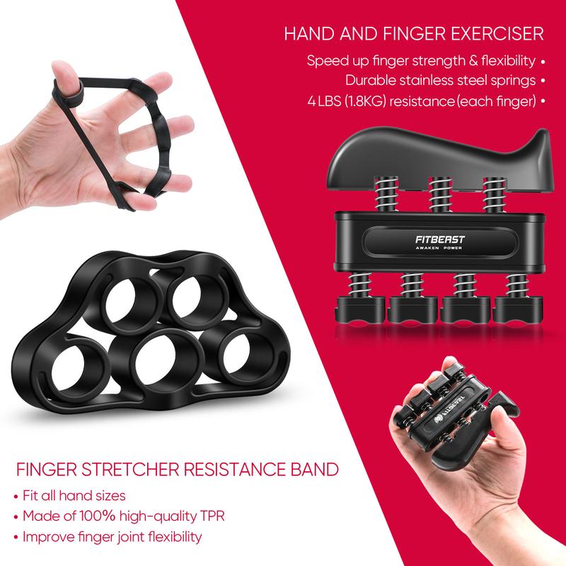 Funny Hand Grip Strengthener Workout Kit (5 Pack)