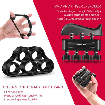 Funny Hand Grip Strengthener Workout Kit (5 Pack)