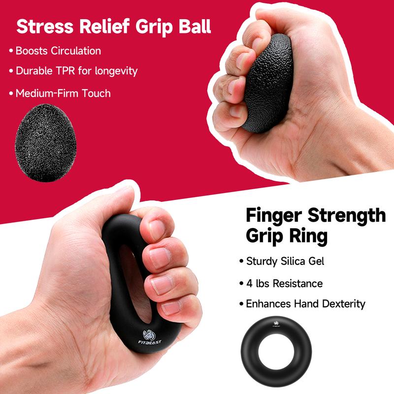 Funny Hand Grip Strengthener Workout Kit (5 Pack)