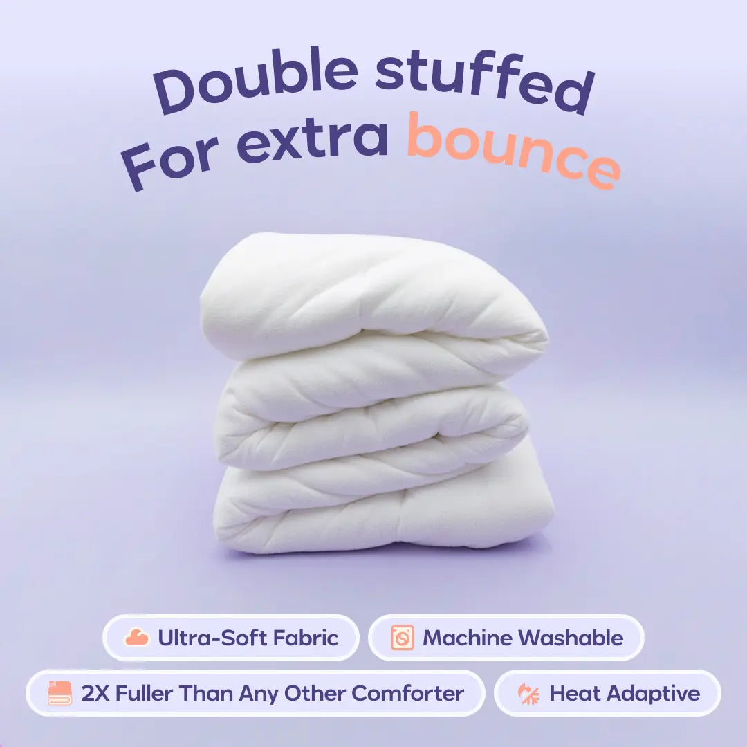 Sleep on a Cloud: The Ultimate Ultra-Soft, Zero-Pressure Comforter