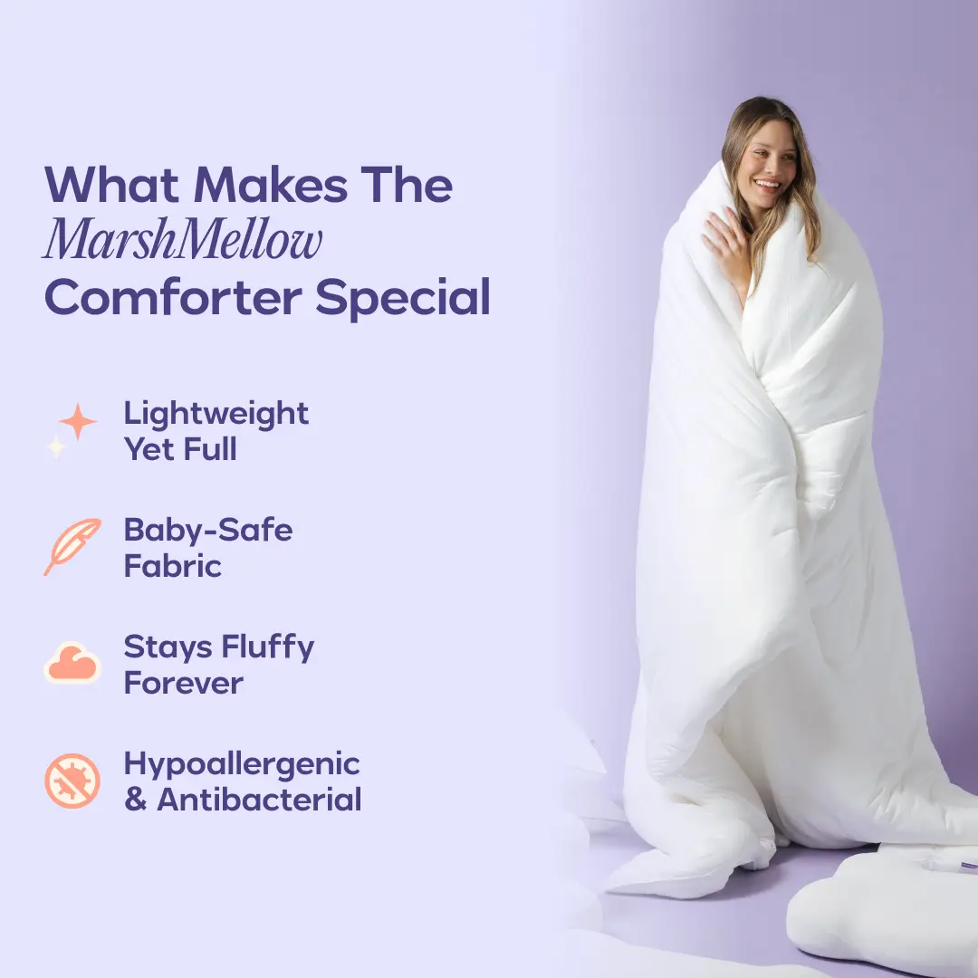 Sleep on a Cloud: The Ultimate Ultra-Soft, Zero-Pressure Comforter