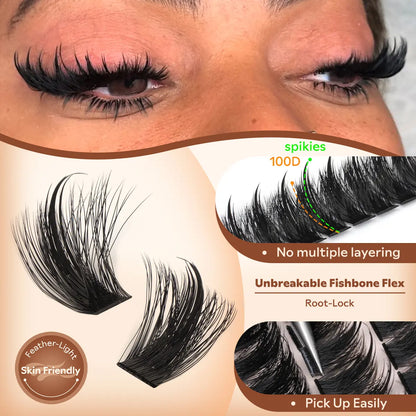 Spiky Slay Manga Lash Clusters With Spikes Pre