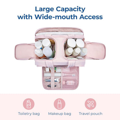 Ultra-Lightweight Electronics & Toiletries Travel Organizer Bag