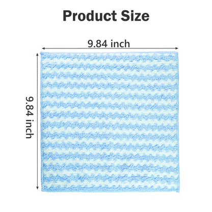 Ultra-Absorbent Microfiber Dish Rags | Streak-Free Cleaning Cloths