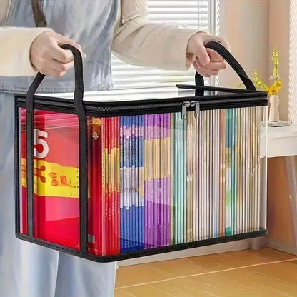 Heavy-Duty Multipurpose Plastic Storage Crates with Handles – Stackable & Collapsible Utility Bins