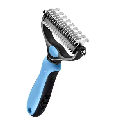 Remove Mats & Loose Hair with the Dual-Sided Pet Grooming Brush