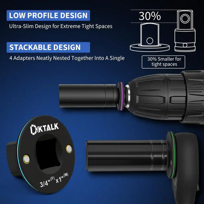 Ultra-Low Profile Right Angle Ratchet & Bit Set: The Ultimate Tight-Space Solution