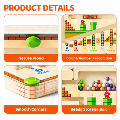 2-in-1 Magnetic Montessori Board