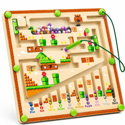 2-in-1 Magnetic Montessori Board