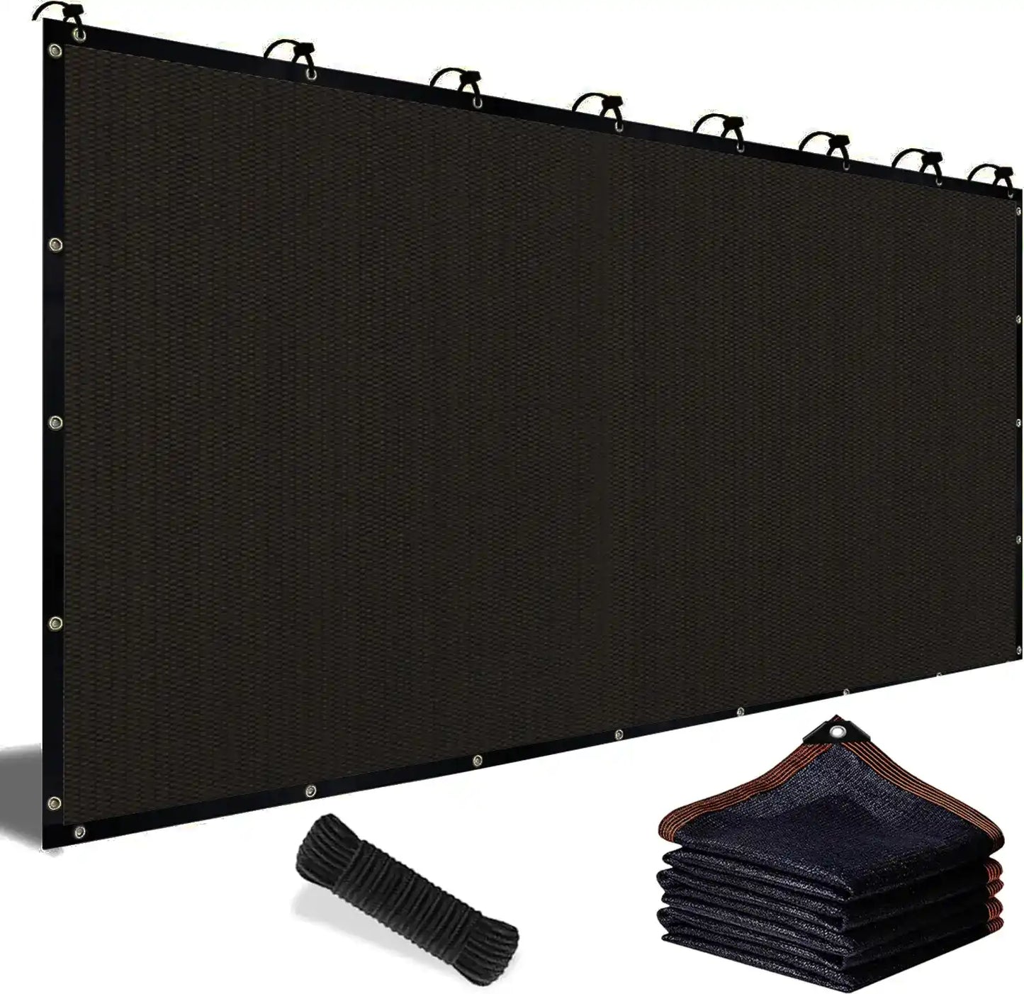 Heavy Duty 90% UV Blocking Sun Shade Sail Mesh Cloth