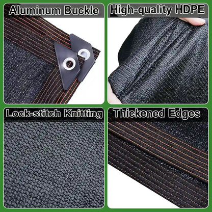 Heavy Duty 90% UV Blocking Sun Shade Sail Mesh Cloth