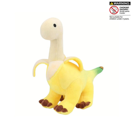 Huggable Cute Banana Brontosaurus Plush Toy