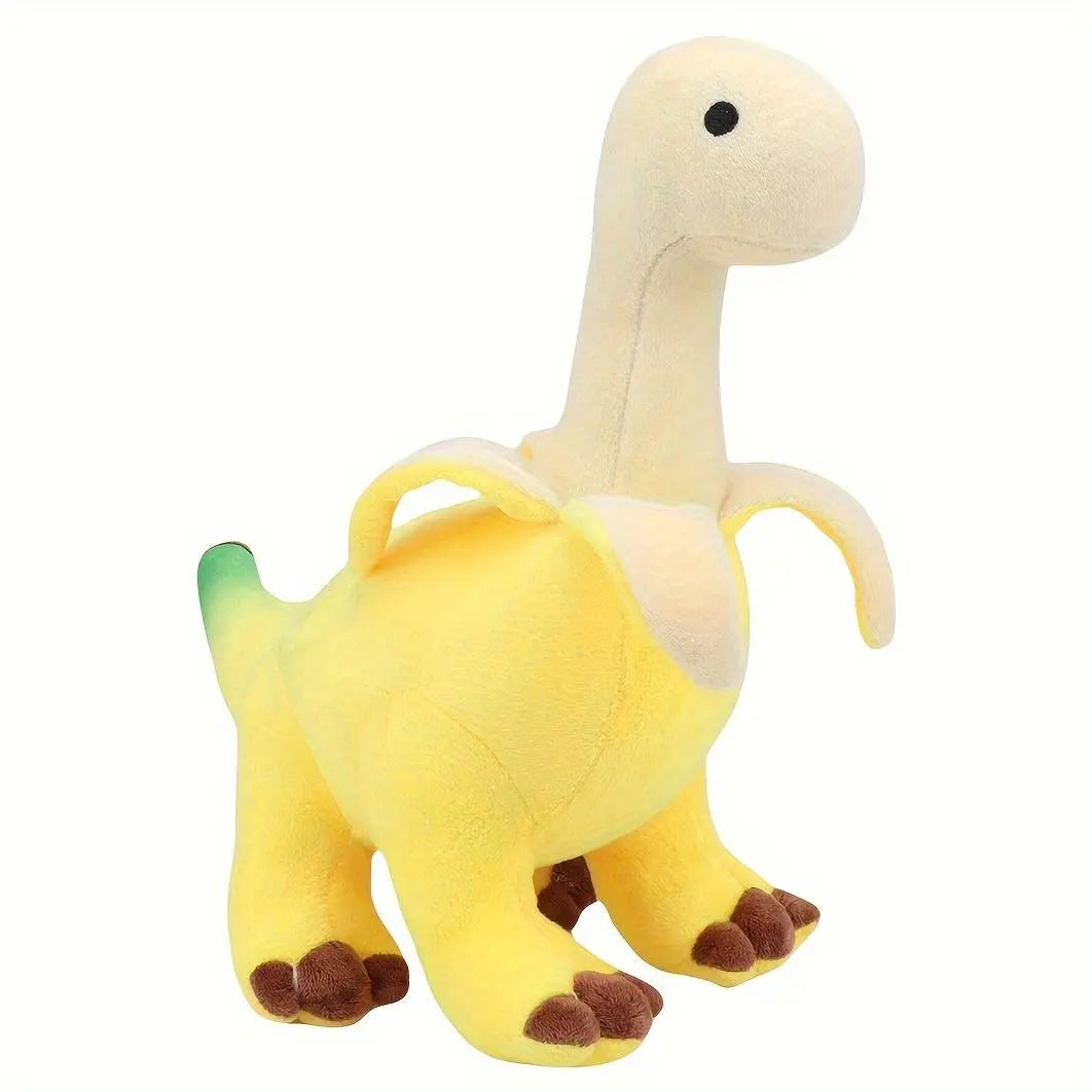 Huggable Cute Banana Brontosaurus Plush Toy