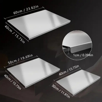 The Ultimate Hygienic Heavy-Duty Stainless Steel Cutting Board