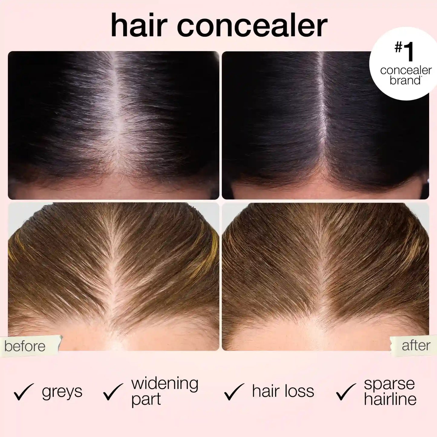 Instant Root Touch-Up Hair Concealer Waterproof Powder