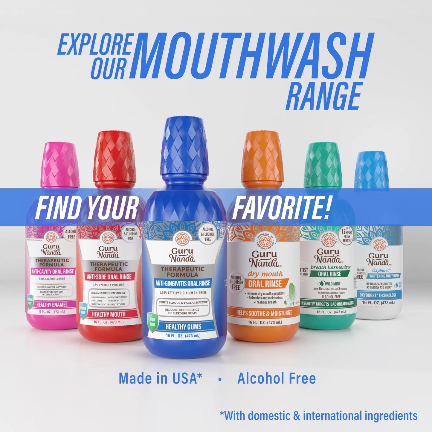 Natural Mouthwash for Complete Gum Health & Fresh Breath