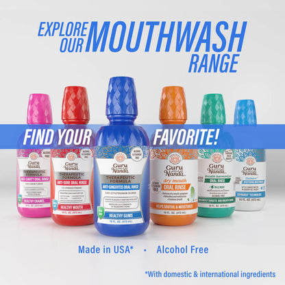 Natural Mouthwash for Complete Gum Health & Fresh Breath