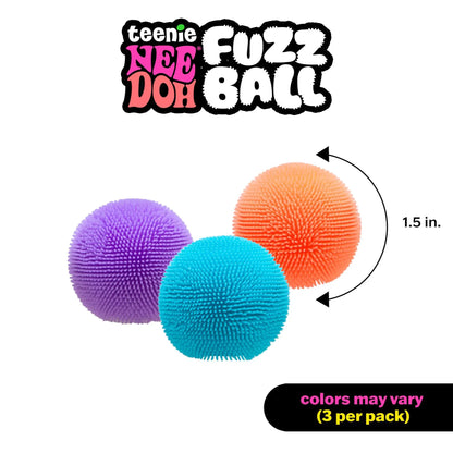Ultimate Sensory Fuzzy Stress Balls 3-Pack