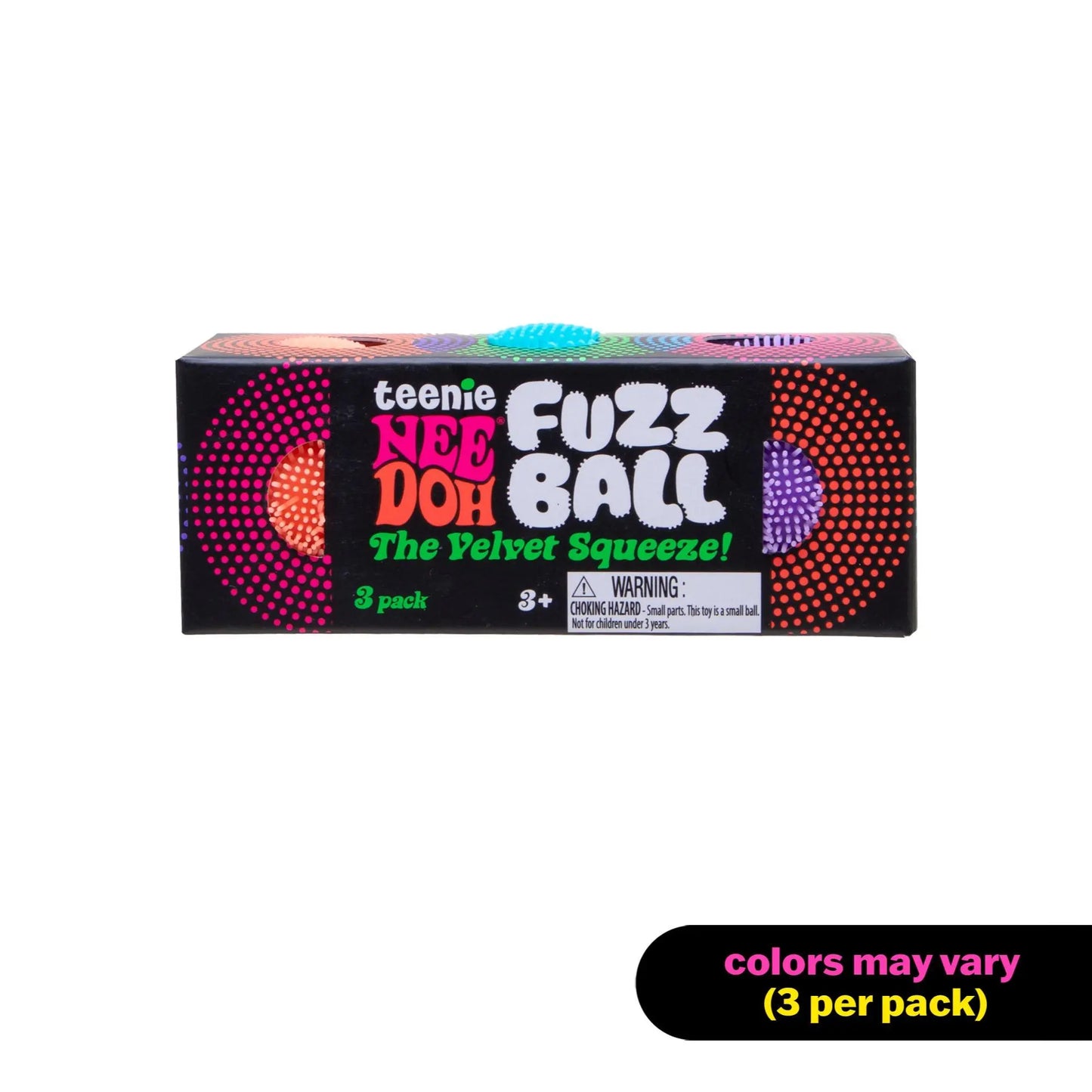 Ultimate Sensory Fuzzy Stress Balls 3-Pack