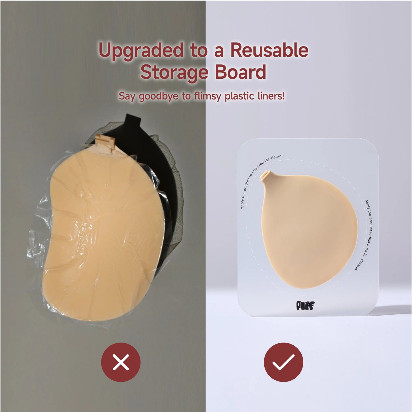 Defy Gravity: Instant Lift Invisible Strapless Adhesive Bra