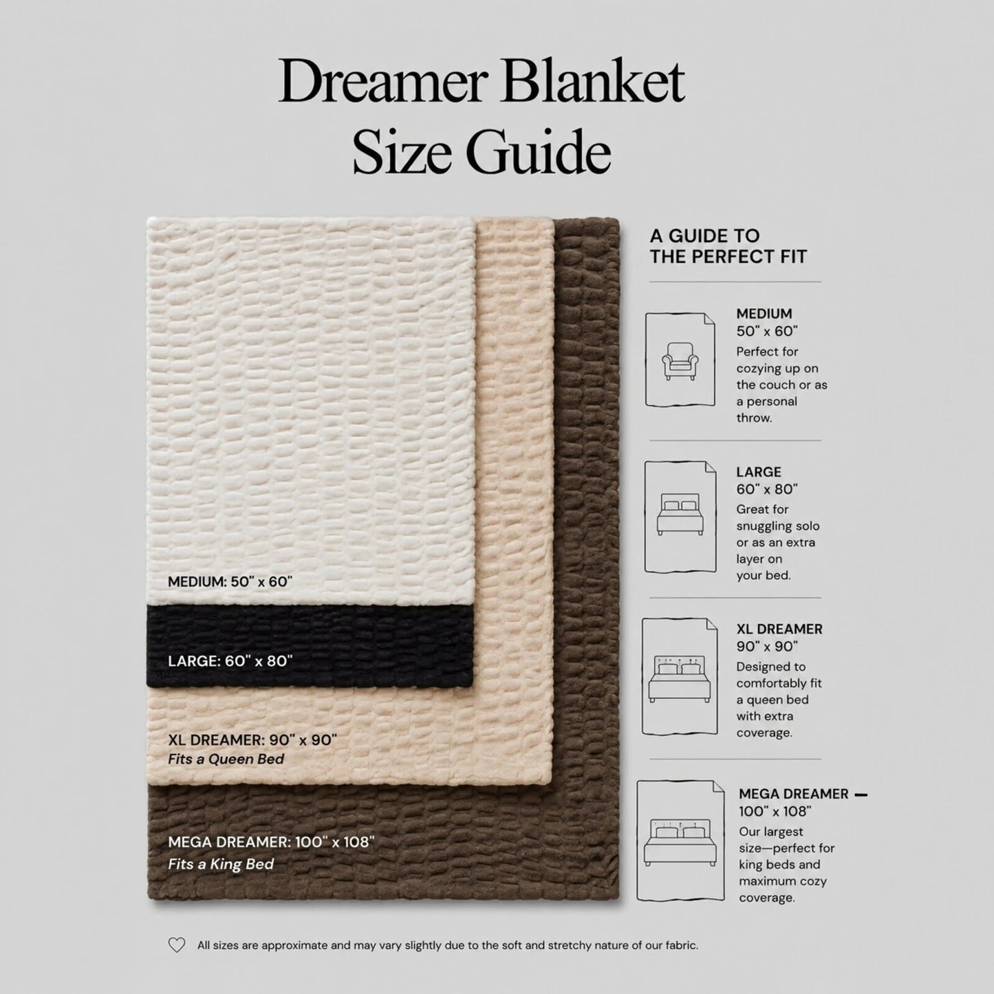 Ultra-Soft Bubble Fleece Luxury Throw Blanket