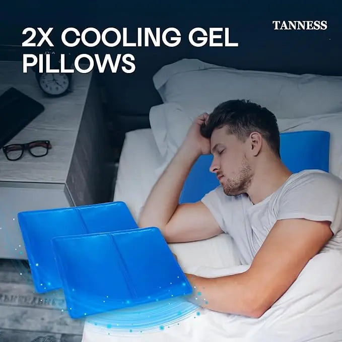 Instant Cooling Pillow Mat — Night Sweats Relief