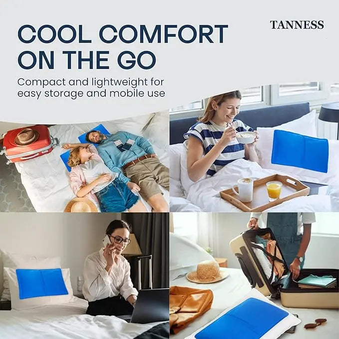 Instant Cooling Pillow Mat — Night Sweats Relief