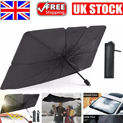 Instant Heat Shield: The Ultimate Foldable Car Windshield Umbrella