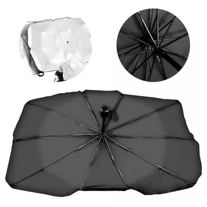 Instant Heat Shield: The Ultimate Foldable Car Windshield Umbrella