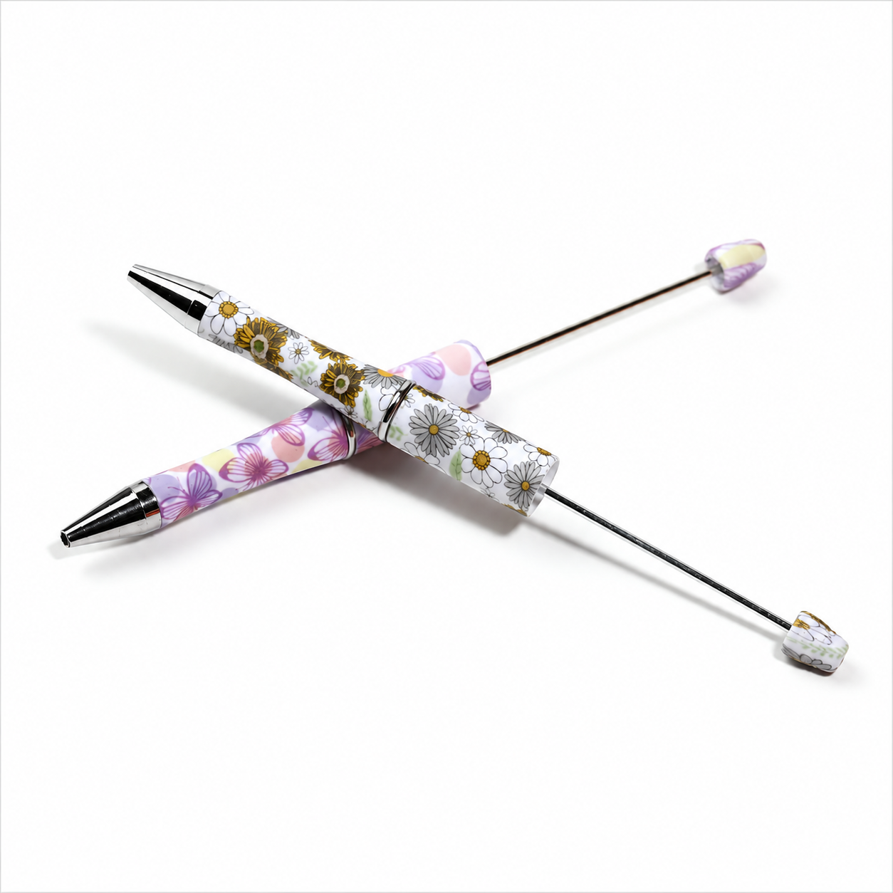 DIY Beadable Pens Bulk Set - Custom Creative Metal Ballpoint Pens