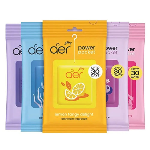 All-in-One Hanging Bathroom Air Freshener Pockets