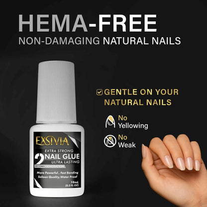 2nd Gen Extra Strength Salon-Quality Nail Glue
