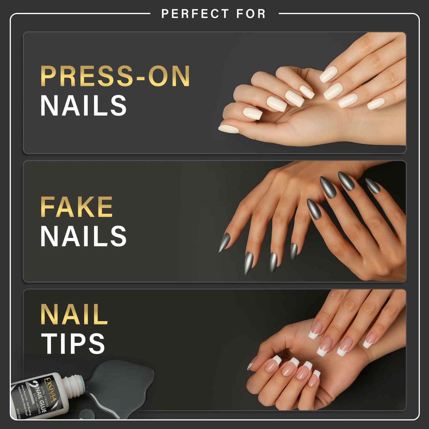 2nd Gen Extra Strength Salon-Quality Nail Glue