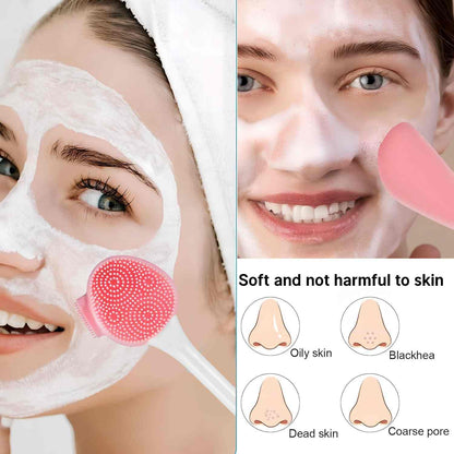 The Ultimate 3-in-1 Facial Cleansing Brush