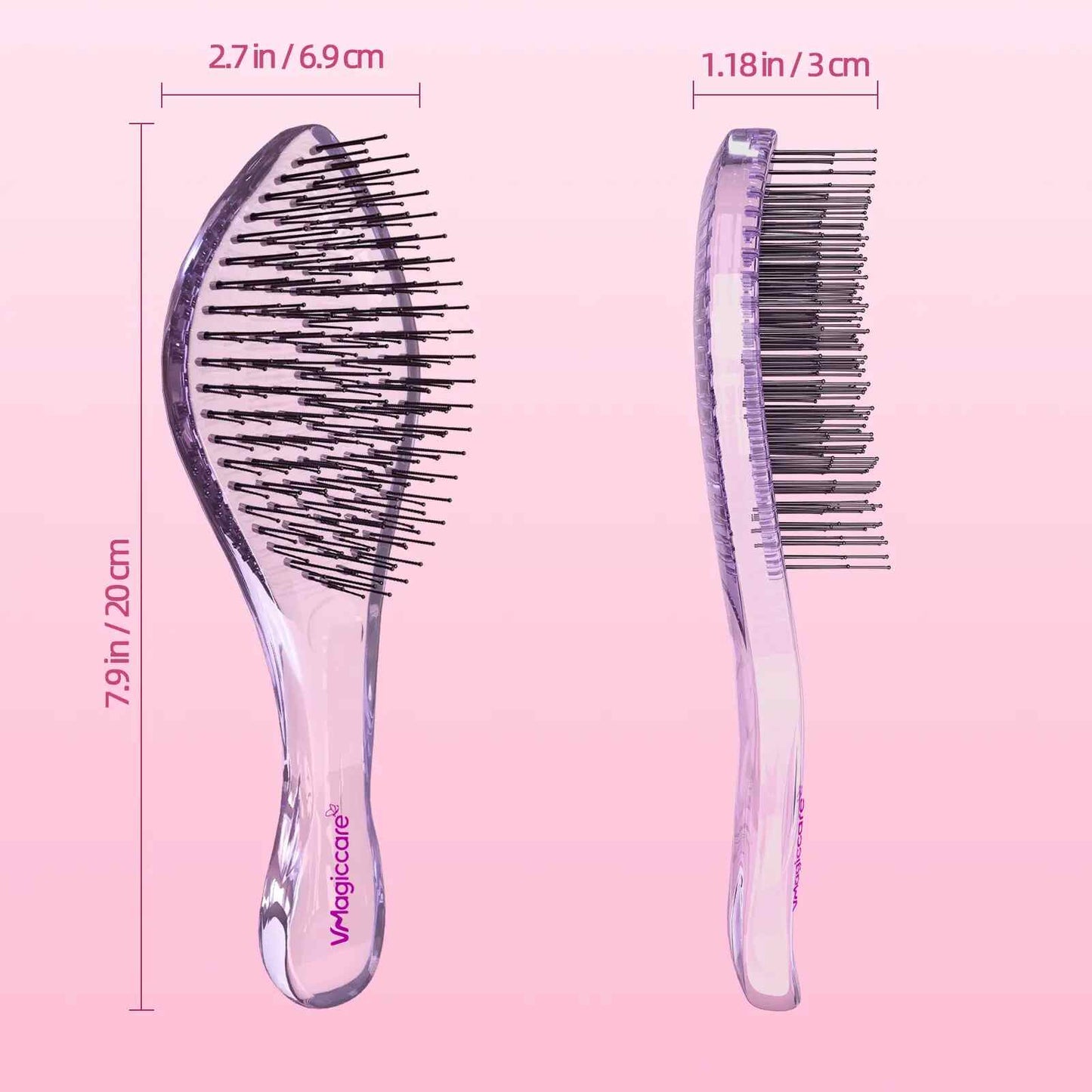 Glide-Through Detangling Brush: Goodbye Painful Knots!