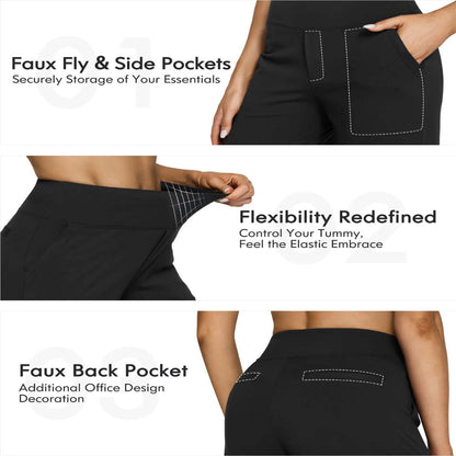 Ultimate Softness: Women's High-Waist Wide-Leg Yoga Casual Pants