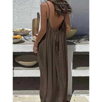 Sculpting Low-Back Cami Sundress