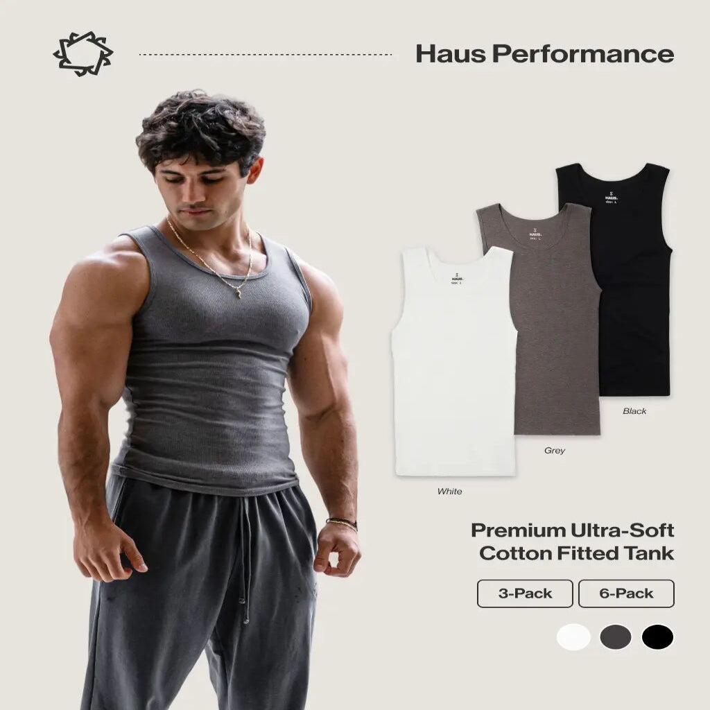 The Ultimate Sculpting Cotton Blend Fitted Tank