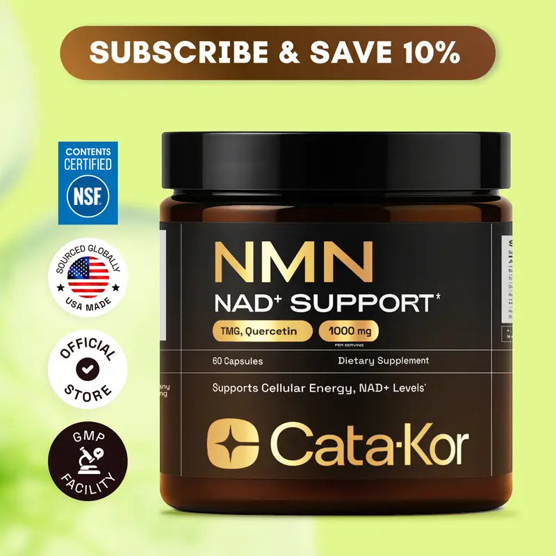 Ultimate NAD+ Complex: Revitalize Your Cells & Reverse Biological Age