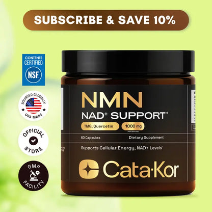 Ultimate NAD+ Complex: Revitalize Your Cells & Reverse Biological Age