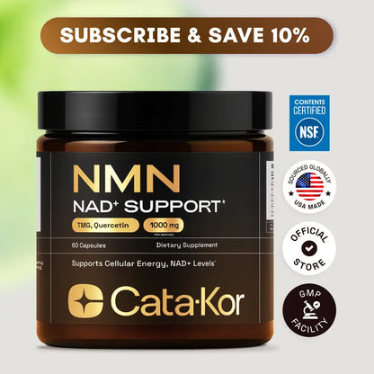 Ultimate NAD+ Complex: Revitalize Your Cells & Reverse Biological Age