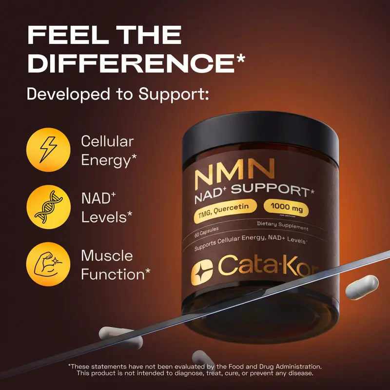 Ultimate NAD+ Complex: Revitalize Your Cells & Reverse Biological Age