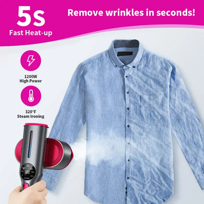 Wrinkle-Free Clothes in Seconds, Anywhere Anytime